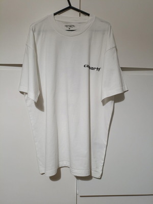 Carhartt Wip Λευκό Ανδρικό T-Shirt Medium Σαν Καινούργιο