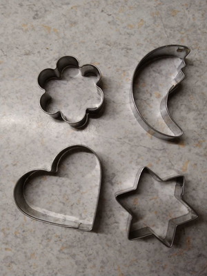 Cookie cutters set of 4 pieces
