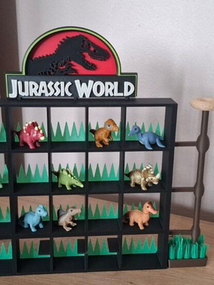 Jurassic World Kinder Joy 3D Stand new, plastic PLA material