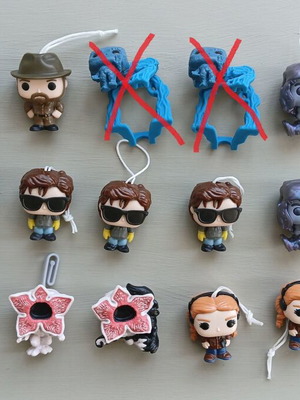 Φιγούρες Stranger Things Funko Pop Kinder Joy σαν καινούργιο