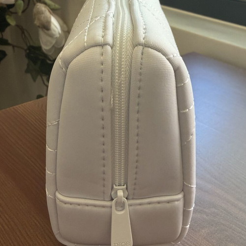 Dior toiletry bag unused, white