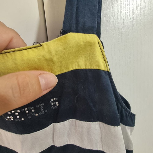Miss Ebita dress like new, blue and yellow, size 140 cm