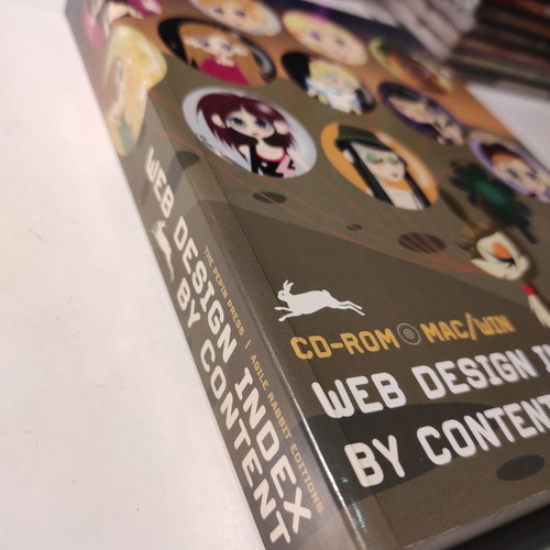Web Design Index by Content book like new with CD-ROM