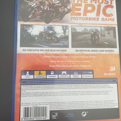 TT Isle of Man 3 PlayStation 4 like new