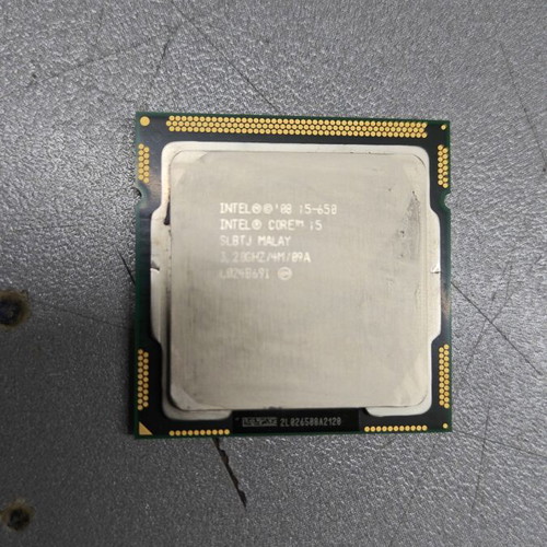 Intel i5-650 used, tested and functional