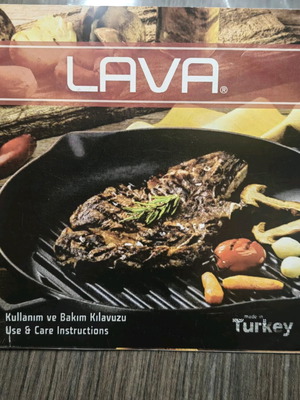 Recipe booklet in Turkish new, Lava