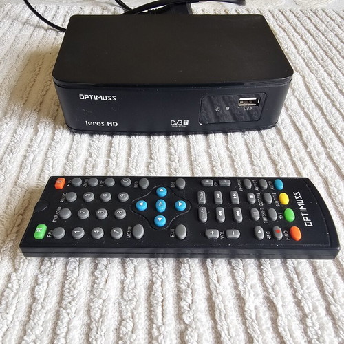 Optimuss TV decoder like new with remote and SCART