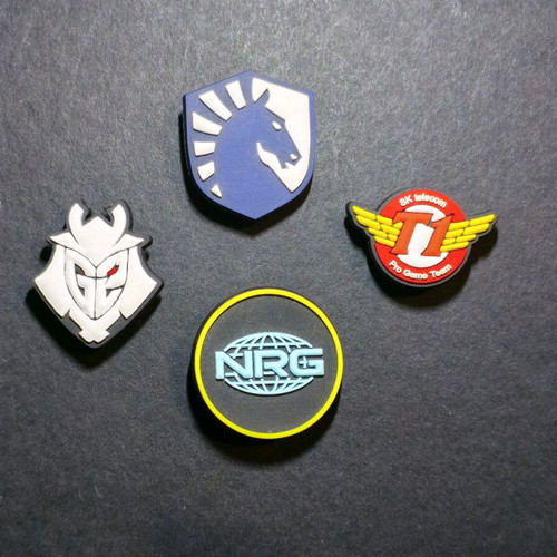 Esports Legends Pack Crocs Charms Pins Jibbitz set like new