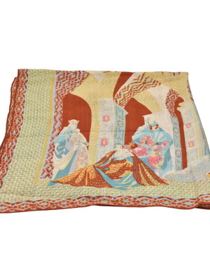 Nina Ricci multicolor scarf used