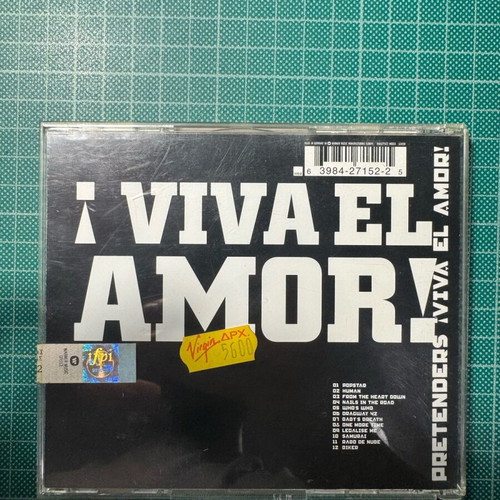 Pretenders Viva El Amor CD like new