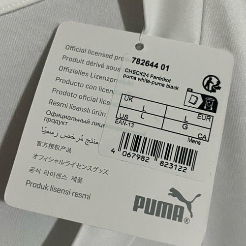 Puma Germany T-shirt jersey men’s like new, size large, white