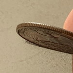 Quarter dollar coin 1987 like new