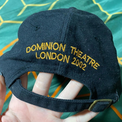 We Will Rock You Queen Musical Theater Black Cap used
