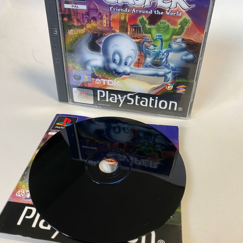 Casper Friends Around the World Playstation PS1 used, complete, English