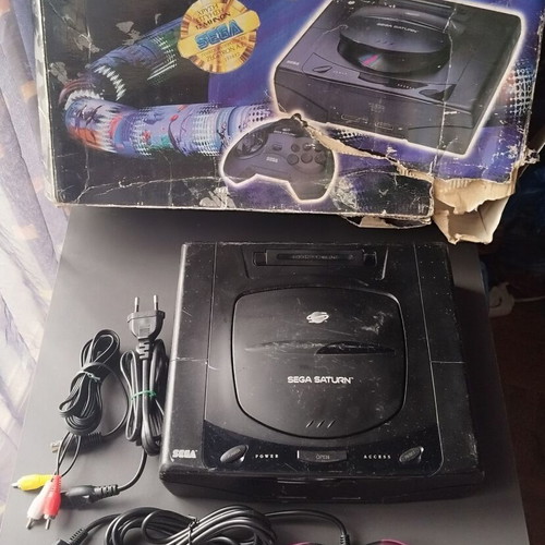 Sega Saturn Model 1 used console in moderate condition without game