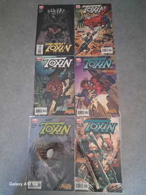 Toxin: Son of Carnage Πλήρης Σειρά 1-6 Marvel Comics σαν καινούργιο