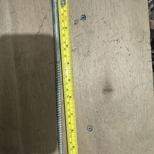 Screw with Hexagonal Head 24 cm New