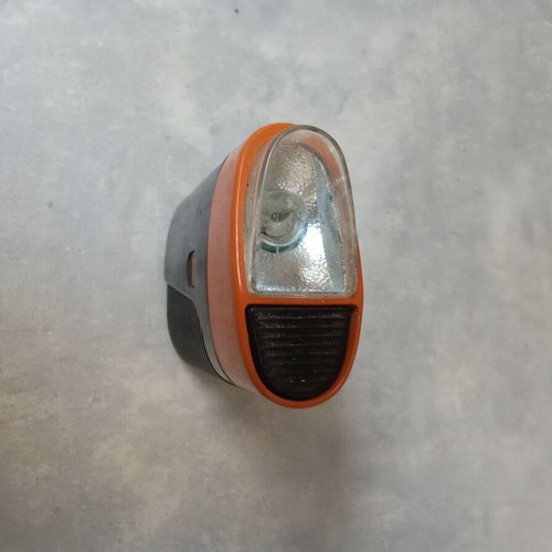 Duracell collectible flashlight used with 1980s incandescent bulb