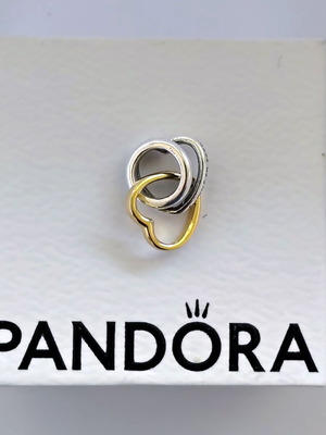 Pandora Stepmom Charm in S925 Silver with Gold Plating new
