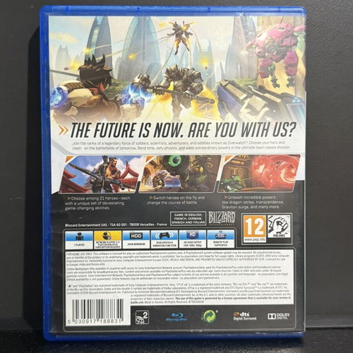 Overwatch PS4 game used