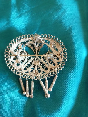 Gianniotiko filigran jewelry like new, silver 940
