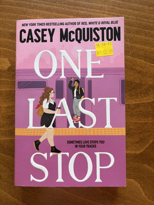 One Last Stop by Casey McQuiston like new