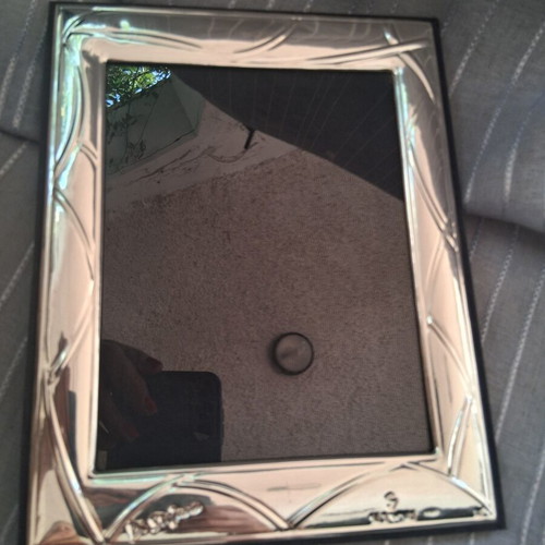 Silver frame 925 with design, 23×18cm
