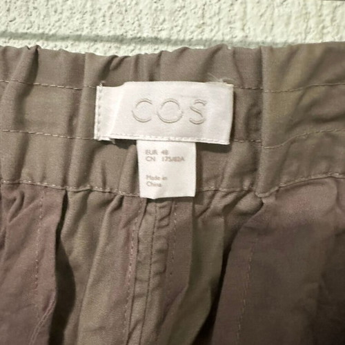 COS men's pants like new, size M, taupe color, elastic waist