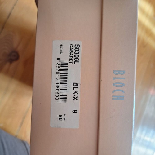 Bloch Cabaret leather pumps black like new, size 39