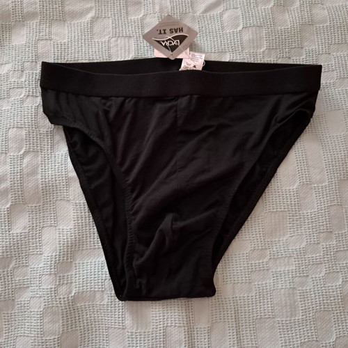 Chicca men's black slip size M new