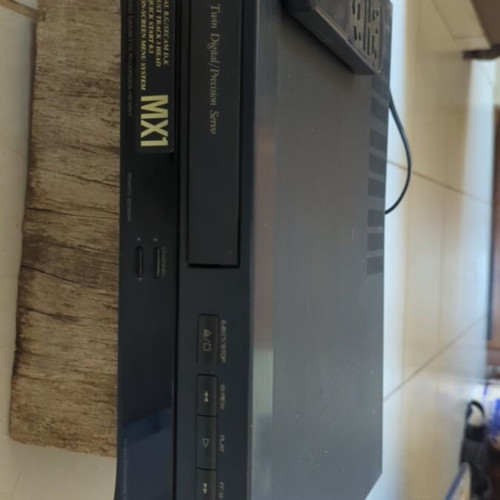 Mitsubishi HS-MX1 VHS player used, vintage analog video recorder