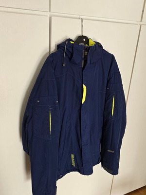 Scott thick sports jacket L/XL used, blue, vintage 90s 00s