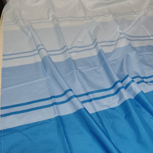 Blue shower curtain, 1.80 x 1.80 m, new