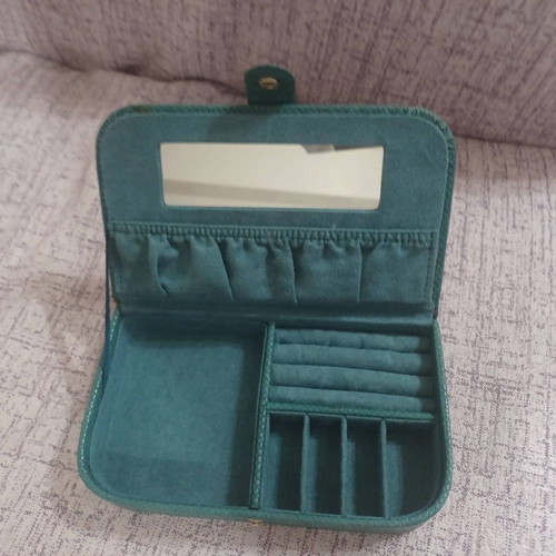 Jewelry box unused green