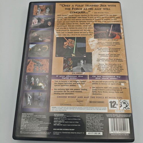 Star Wars Jedi Knight Dark Forces 2 PC like new