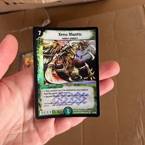 Duel Masters Xeno Mantis κάρτα σαν καινούργιο