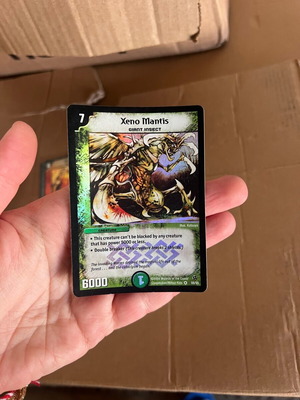 Duel Masters Xeno Mantis card like new