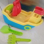 Sand boat set like new