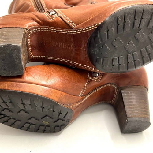 Hispanitas brown leather boots used