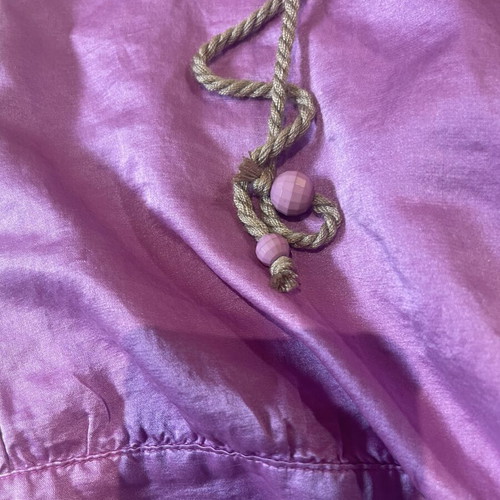 RAXEVSKY satin top in purple/lilac like new