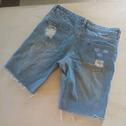 Minkpink Bermuda jeans size M like new, blue