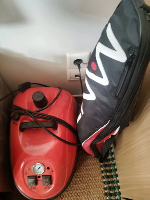 Electric cleaning vacuum used