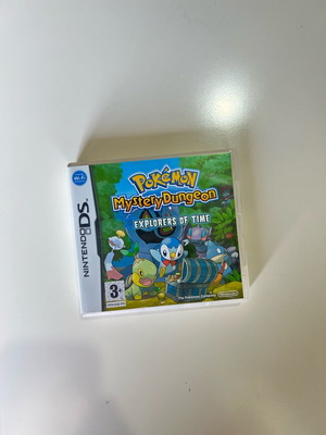 Pokemon Mystery Dungeon Explorers of Time Nintendo DS game like new, Greek edition