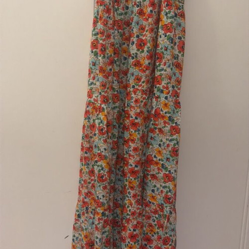 Sfera Floral Maxi Dress like new, colorful, adjustable straps, size S