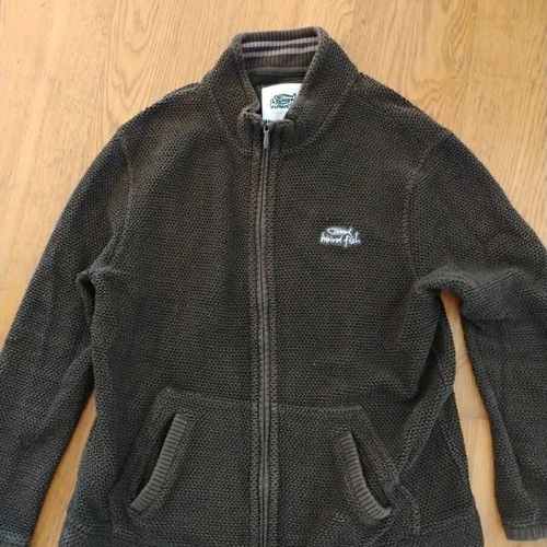 Weird Fish jacket XL used, brown, chain mail style