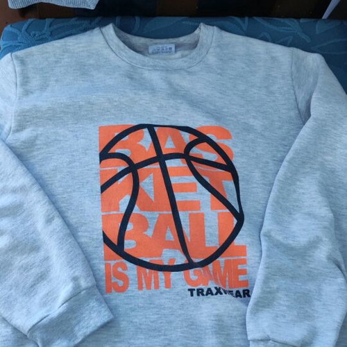 Trax tracksuit set for 16 years like new, black and gray