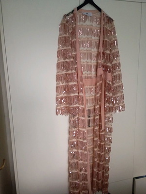 Mya collection by Dimitra nika maxi kimono dress gold like new, small medium
