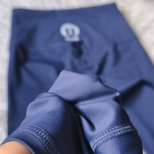 Women's blue sports leggings VOLHE new, size S
