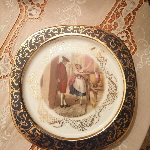 Limoge porcelain plate like new