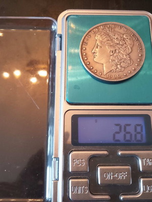 ΝΟΜΗΣΜΑ - ONE -DOLLAR - αμερικης  ασημένιο -900  το  ετος  1900  σε άριστη  κατάσταση